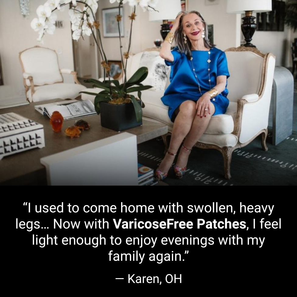 Varicose Free Patches – Ultimate Confidence & Comfort Solution Backed by Ancient Herbal Wisdom